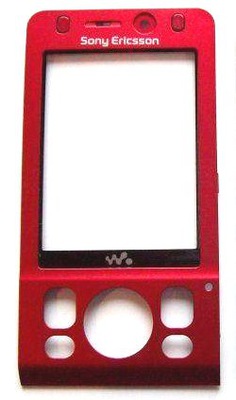 Sony Ericsson W910 Oryginalna obudowa czerwona