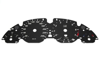 BMW E39 PETROL BLACK DISCS DASHBOARD - milautoparts-fr.ukrlive.com