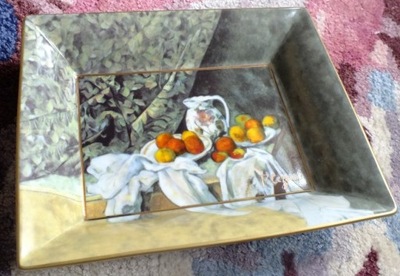 Patera porcelanowa....Cezanne .Artis Orbis .Goebel