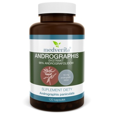 ANDROGRAPHIS extrakt 98% andrografolidov - 120 k