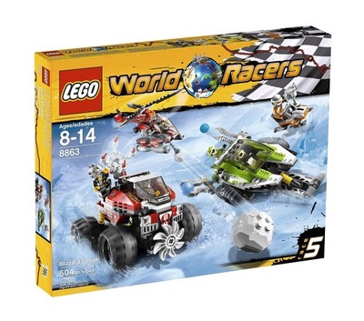 LEGO 8863 World Racers - Groźna zamieć UNIKAT