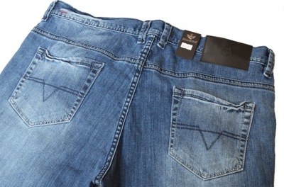 DŁUGIE spodnie Clubing jeans 100-102cm pas L38