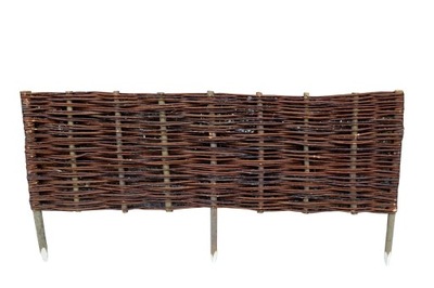 Palisada wiklinowa , płotek , rabatówka 40/120 cm