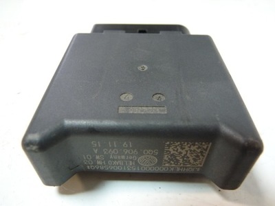 Mbm vw up блок управления насоса топлива 5q0906093a фото №1