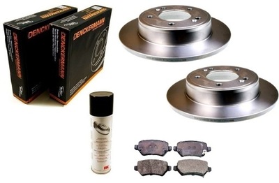 DISQUES SABOTS DE FREIN HYUNDAI I30 II GD KIA CEED II JD 2012- PRO CEED ARRIÈRE KIT 262MM - milautoparts-fr.ukrlive.com