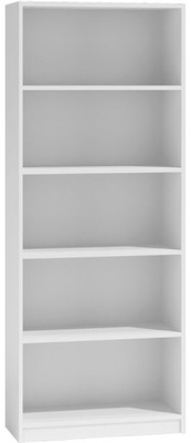 REGAŁ 60CM SZAFKA R60 KSIĄŻKI BIEL DO SALONU, BIURA, GABINETU