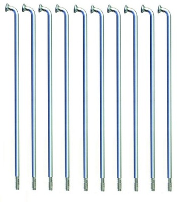 szprychy rowerowe standard komplet 10 sztuk 287mm