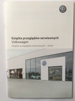 VOLKSWAGEN VW LIBRO DE MANTENIMIENTO PRZEGLADOW SERWISOWYCH POLSKA 11-2016 ORIGINAL  