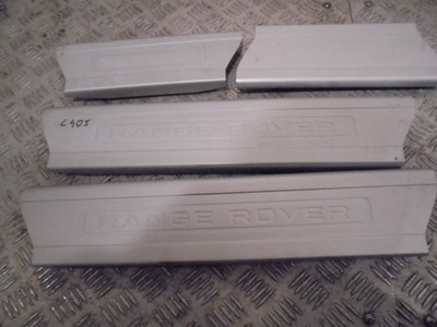 Накладки накладки порог range rover vogue l405 1 фото №1