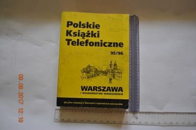 * Książka telefoniczna, Warszawa 95/96