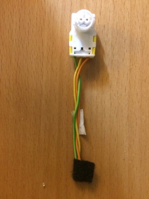 Citroen c5 aircross штекер подушка безопасности подушки безопасности 3 pin фото №1