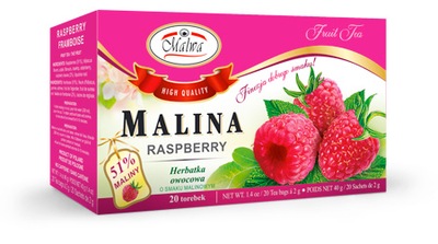 Herbata Malwa Malina Ex20