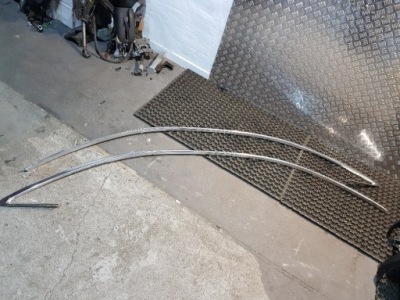 Лівий хром молдинг przy-dachowa audi a8 4h0 фото №1