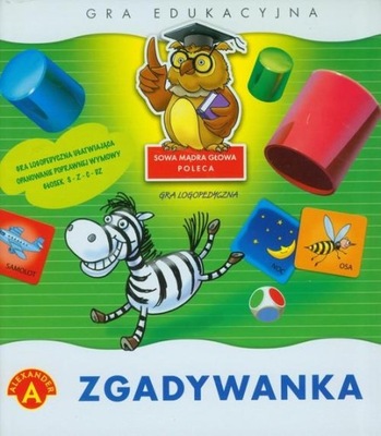 Alexander Zgadywanka GRA LOGOPEDYCZNA 4+ SYCZĄCE