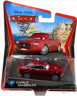 CARLO MASERATI Model Metalowy Auta Cars Mattel