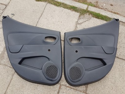 Оббивка двері clio iv задня лівий механічна коробка передач oryg. фото №1