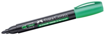 Marker permanentny zielony Faber-Castell 1 szt.