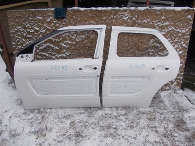 Дверь задняя левая citroen c4 cactus фото №1