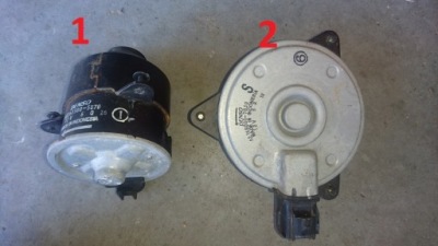 Space star ii mirage 13 - моторчик вентилятора радиатор фото №1