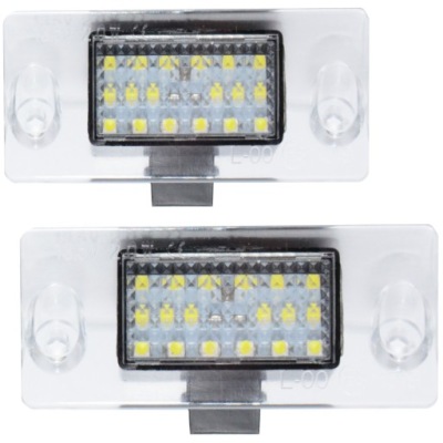 Фонари led подсветка номерного знака audi a3 8l 96-03 фото №1