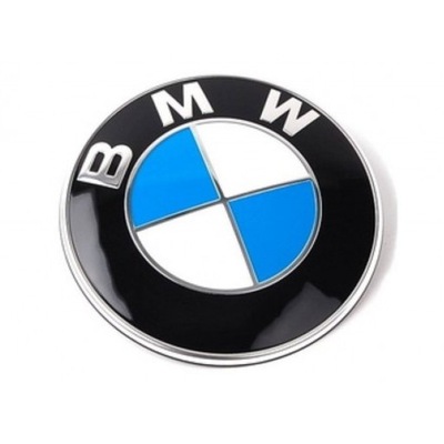 EMBLEMAT LOGO BMW 74mm E34 E36 E39 E46 E60 NIEBIES