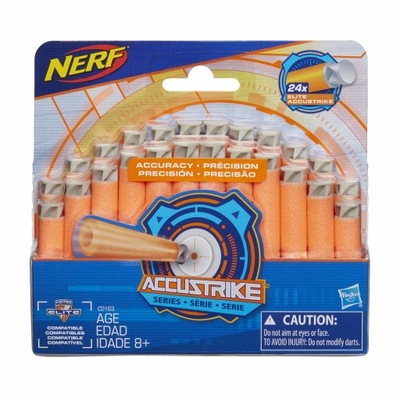 Strzałki Nerf Accustrike 24 sztuki