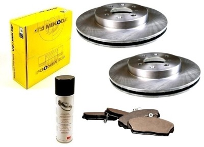 tarcze klocki HONDA CIVIC MA MB MC PRZÓD 5 DRZWI