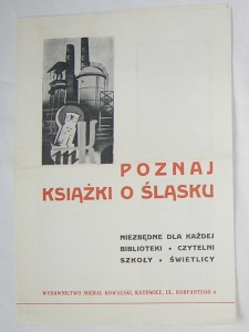 1947 r. KATOWICE WYDAWNICTWO MICHAŁ KOWALSKI ŚLĄSK