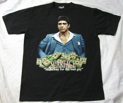 Scarface Tony Montana Al Pacino GANGSTA T SHIRT XL