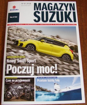 SUZUKI MAGAZYN IV-VI 2018 NOT PROSPEKT SWIFT SPORT - milautoparts-fr.ukrlive.com