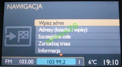 POLSKIE MENU RENAULT CARMINAT Bluetooth CD Mapa POLSKI JĘZYK