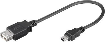 Przedłużacz kabel przewód mini USB miniUSB USB 2.0