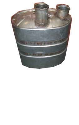 Гаситель катализатор mercedes actros euro 4 kba17142 фото №1