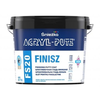 ACRYL-PUTZ FS20 GOTOWA GŁADŹ SZPACHLOWA 17KG