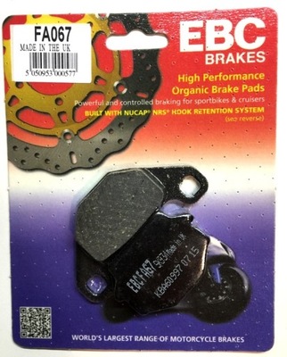 SABOTS DE FREIN DE FREIN EBC FA067 KTM LC-4 EXC 125 350 - milautoparts-fr.ukrlive.com