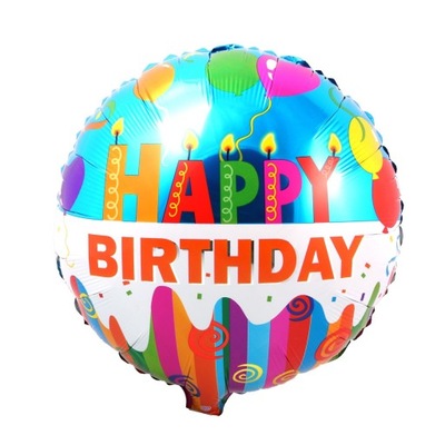 Balon foliowy Happy Birthday XXL