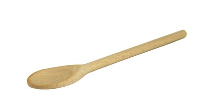 Drewniana łyżka łyżeczka mini do cukru soli 13cm