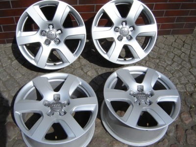 4× DISQUE ALUMINIUM AUDI AVEC 8.0