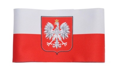 OPASKA NA RAMIĘ GODŁO POLSKI POLSKA BIAŁO CZERWONA RZEP BARWY NARODOWE
