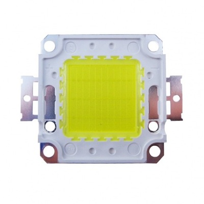 DIODA LED 50W DO NAŚWIETLACZA HALOGENU BIAŁA ZIMNA