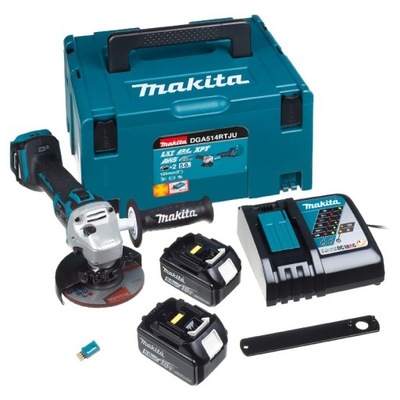 MAKITA SZLIFIERKA KĄTOWA DGA514RTJU 125mm 18V 5Ah