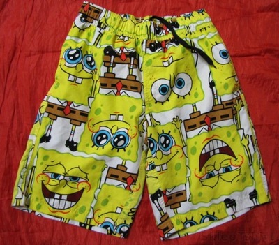 SpongeBob Kanciastoporty Oryginalne SPODENKI S/M