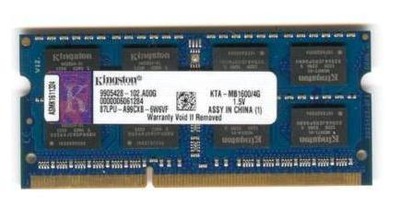OKAZJA DDR3 KINGSTON 4GB KTA-MB1600/4G