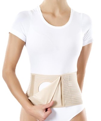 PAS STOMIJNY brzuszny PRZEPUKLINOWY stomia 16cm 2XL