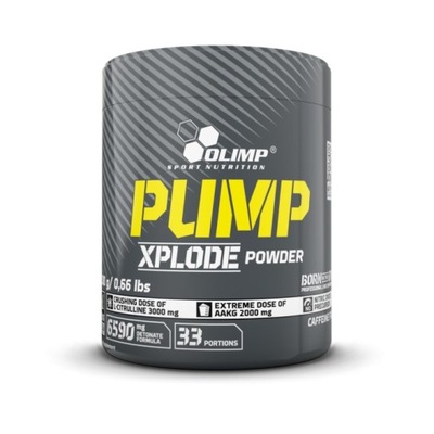 OLIMP PUMP XPLODE 300g FRUIT PUNCH
