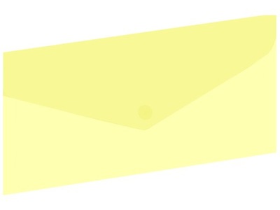 Teczka kopertowa ZP042 DL GRAND , żółta, 254x130 GRAND 120-1481