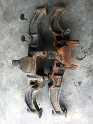 Man tga кронштейн delfin кронштейн міст задній osi фото №1