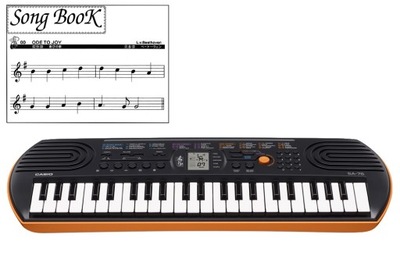 CASIO SA-76 Mini-Keyboard 3,5 oktawy