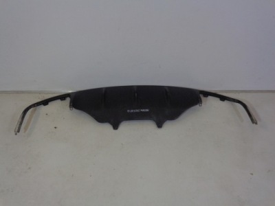 Накладка спойлер дифузор задній porsche macan 95b фото №1