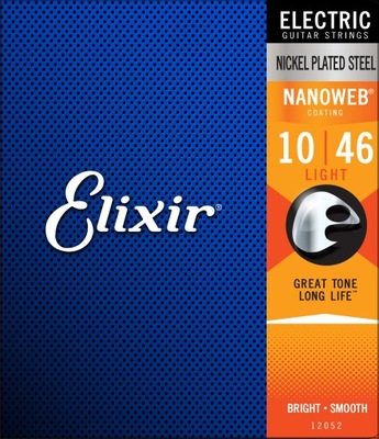 Elixir NanoWeb 10-46 struny do gitary elektrycznej